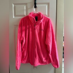 The North Face Bright Hot Pink Fleece Jacket